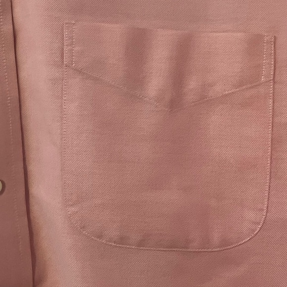 Brooks Brothers Shirt Mens L 16-34 Pink Slim Fit Original  😍 - Picture 7 of 8